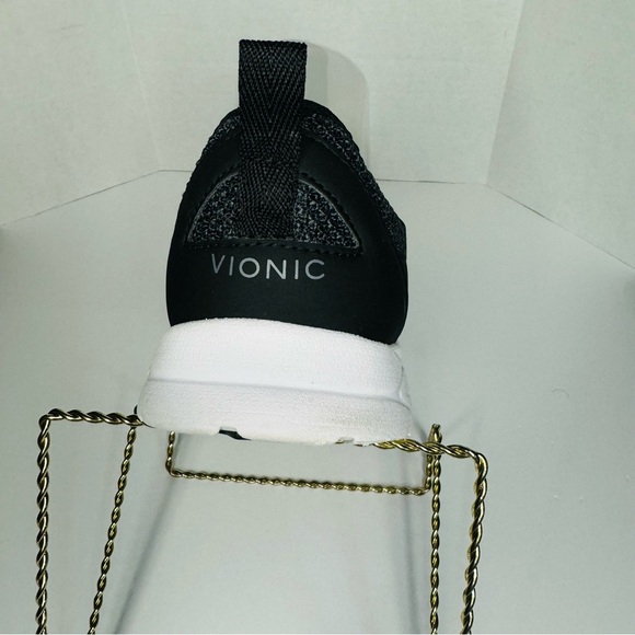 Vionic Jasper Slip On Sneakers Comfort Black Gray Size 9 - Picture 4 of 10